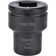 Torc-Tech 41MM M27 1.1/2" Altıköşe Ağır Lokma [H:115MM] Standart HLM41FSI