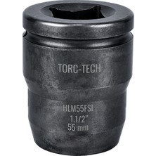Torc-Tech 55MM M36 1.1/2" Altıköşe Ağır Lokma [H:115MM] Standart HLM55FSI