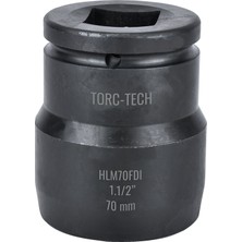Torc-Tech 70MM M45 1.1/2" Altıköşe Ağır Lokma [H:130MM] Uzun HLM70FDI