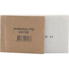 Altınyıldız Çaycı Fişi Numaralı Büyük Boy ÇAYF-519 (12 Koçan)