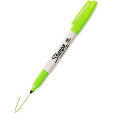 Sharpie 1740641 Permanent Markör Kalem Fine Yuvarlak Uçlu Limon Yeşil (12 Li Kutu)