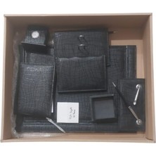 Gıpta Logon W966 Manavgat 8 Parça Suni Deri Sümen Takımı Siyah