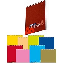 Gıpta A6 Bloknot Pro-Block Spiralli Karton Kapak Kareli 40 Yaprak 3-1499000-2012 (36 Lı Paket)