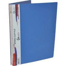 Bafix A4 Yaylı Dosya Mavi (10 Lu Paket)