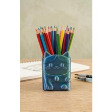 My Craft 3D MYCRAFT3D Sevimli Kedi Kalemlik - Çocuk Odası Masaüstü Düzenleyici Organizer