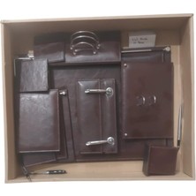 Gıpta Logon W965 Aras 8 Parça Suni Deri Sümen Takımı Bordo