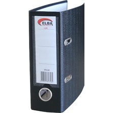 Elba 66863 Telgraf Klasör Plastik Lüx Geniş Siyah (10 Lu Koli)