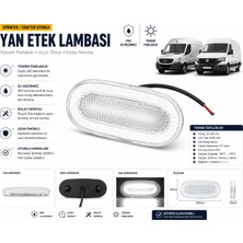 Mega Oto Market 12V LED Yan Etek Lambası Beyaz Neon Araç Altı Aydınlatma 1 Adet - Crafter Sprinter Uyumlu