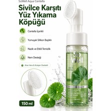 So Well Aqua Centella Sivilce Karşıtı Silikon Başlıklı Yüz Yıkama Köpüğü | 150 ml