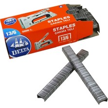 Delta 301 Zımba Teli (Çakma Teli) 5000 Li 13/6 (5 Paket)