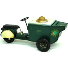 Elwes Dekoratif Metal Dondurma Arabası Biblo Ev Ofis Hediyelik