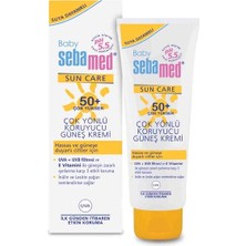 Sebamed Bebe Güneş Kremi SPF50+ 75 ml Tüm Cilt Tipleri İçin Nemlendirici Özellikli