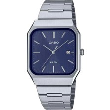 Casio MTP-B185D-2A1VDF Erkek Kol Saati Gri Çelik Kasa  Suya Dayanıklı Standart Model