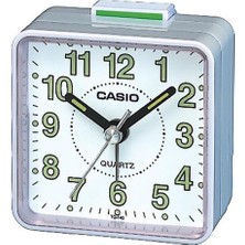 Casio TQ-140-7DF Masa Saati Gri Plastik Kordonlu Suya Dayanıklı Alarm Fonksiyonlu
