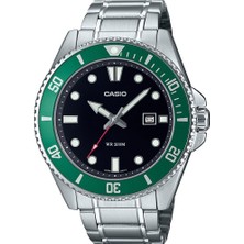Casio MDV-107D-3AVDF Standart Erkek Kol Saati Gri Kasa ve Kordon Suya Dayanıklı 1 ATM