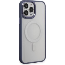 Die Grup  Iphone 15 Pro Max Kılıf Room Magneticsafe Silikon - Sierra Blue