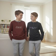 Bonbon Genç Erkek Pamuklu 2 Adet 2'li Pijama Takımı AL009 V2, AL003 V1 BB2461