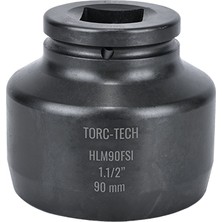 Torc-Tech 90MM M60 1.1/2" Altıköşe Ağır Lokma [H:115MM] Standart HLM90FSI