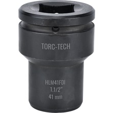 Torc-Tech 41MM M27 1.1/2" Altıköşe Ağır Lokma [H:130MM] Uzun HLM41FDI