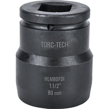 Torc-Tech 80MM M52 1.1/2" Altıköşe Ağır Lokma [H:130MM] Uzun HLM80FDI