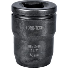 Torc-Tech 55MM M36 1.1/2" Altıköşe Ağır Lokma [H:130MM] Uzun HLM55FDI