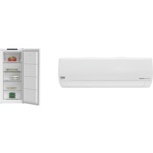 Beko 31225 A Ekolojik Inverter Klima 12.000 Btu/h Split Klima + BEKO 7053 MB 5 Bölmeli Derin Dondurucu