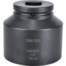 Torc-Tech 120MM M80 1.1/2" Altıköşe Ağır Lokma [H:150MM] Uzun HLM120FDI