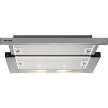 Arçelik P 180 YI 60 Cm Inox Sürgülü Aspiratör 430 m3/saat Maksimum Emiş Özellikli İnoks Renk