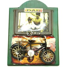 Elwes Dekoratif Metal Çerçeve Bisiklet Dekorlu Ev Ofis Hediyelik