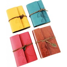 Elwes Küçük Boy Retro Deri Defter Dekoratif Hediyelik