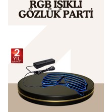 Die Grup  Gece Eğlenceleri Için LED Işıklı Gözlük