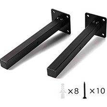 Beasym Duvar Raf Aparatı Mutfak Rafı Tutucu Metal Raflık 20 cm