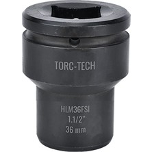 Torc-Tech 36MM M24 1.1/2" Altıköşe Ağır Lokma [H:115MM] Standart HLM36FSI