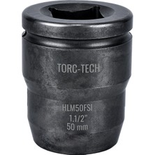 Torc-Tech 50MM M33 1.1/2" Altıköşe Ağır Lokma [H:115MM] Standart HLM50FSI