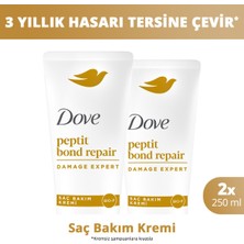 Dove Kurtarıcı Onarıcı Saç Bakım Kremi Peptit Bond Repair 250 ml X2