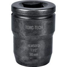 Torc-Tech 50MM M33 1.1/2" Altıköşe Ağır Lokma [H:130MM] Uzun HLM50FDI