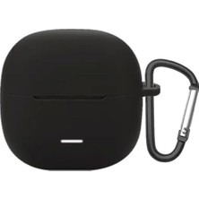 Prolysus Xiaomi Redmi Buds 8 Active Yumuşak Silikon Kulaklık Koruma Kabı Kılıfı Siyah