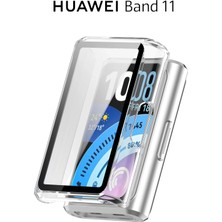 Nezih Case Huawei Band 11 Uyumlu  A+ Kalite Sert Pc Kasa ve Ekran Koruyucu
