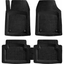 Ateş Lexus RX300 Uyumlu Universal Paspas 4d Siyah