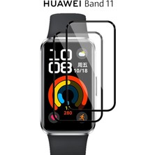 Nezih Case Huawei Band 11 Pmma Güçlendirilmiş Kavisli Ultra Ince Pet Saat Ekran Koruyucu