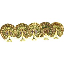 Elwes Tavuz Kuşu 4" 5'li Set Dekoratif Hediyelik