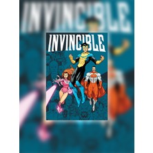 Tugo A4 Boyutunda Metal Invincible Tablosu