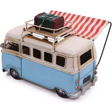 Elwes Dekoratif Metal Minibüs Çerçeveli, Kalemlik Tenteli