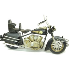 Elwes Dekoratif Metal Motosiklet Vintage Chopper Ev Ofis Hediyelik