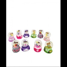 Elwes Dekoratif Mini Boy Sevgililer Kar Küresi