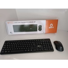 QParts Qpart W100 2.4 Ghz Kablosuz Klavye & Mouse Set