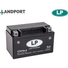 Lp Akü LTX7A Sla Nınja 250R Fıddle  2 125 AN125 People 250 Mondıa