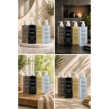 Guild + Pepper Warm Oak 4’lü Kişisel Bakım Seti (Şampuan + Duş Jeli + El Sabunu + Vücut Losyonu) 285 ml