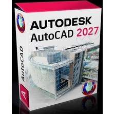 Autodesk AutoCAD 2027 (Windows) - 1 PC 1 Yıl Serial Kod (Full Sürüm)