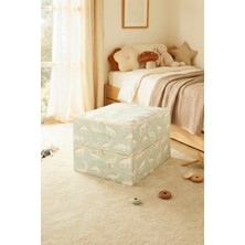 Ocean Home Textile 2'li Çocuk Odası Dinozor Destekli Kutu Hurç 45 x 55 x 18 cm